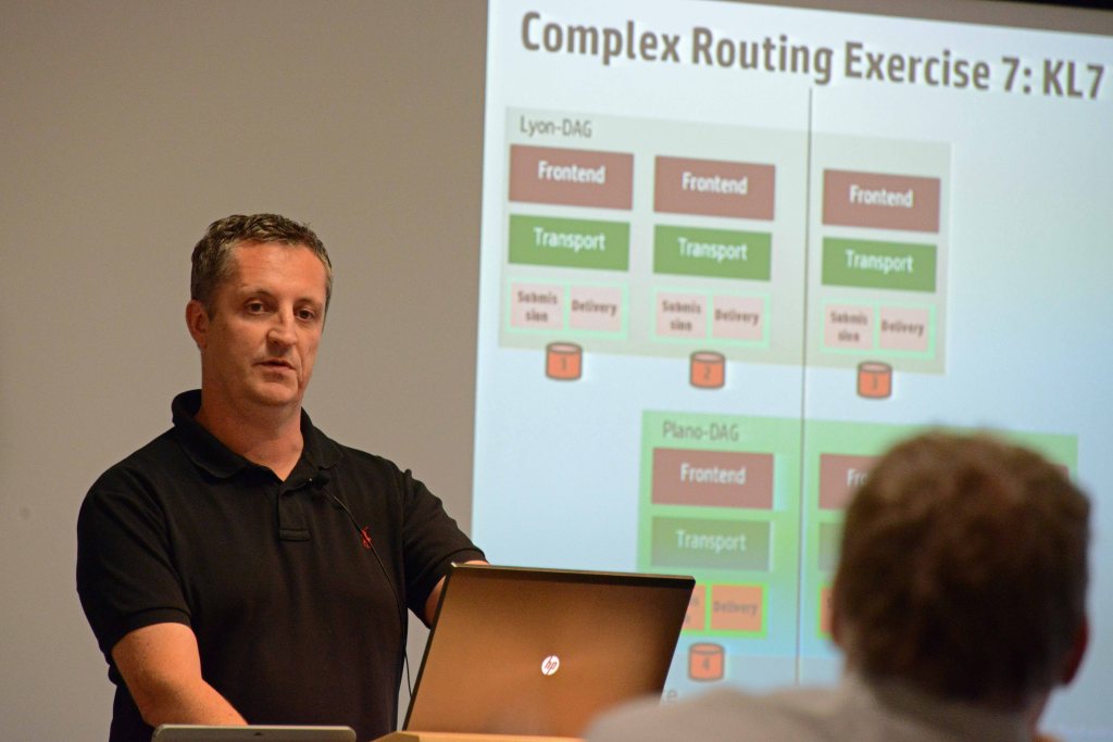 Thomas Strasser looks amazed when asked to explain how Exchange 2013 transport works
