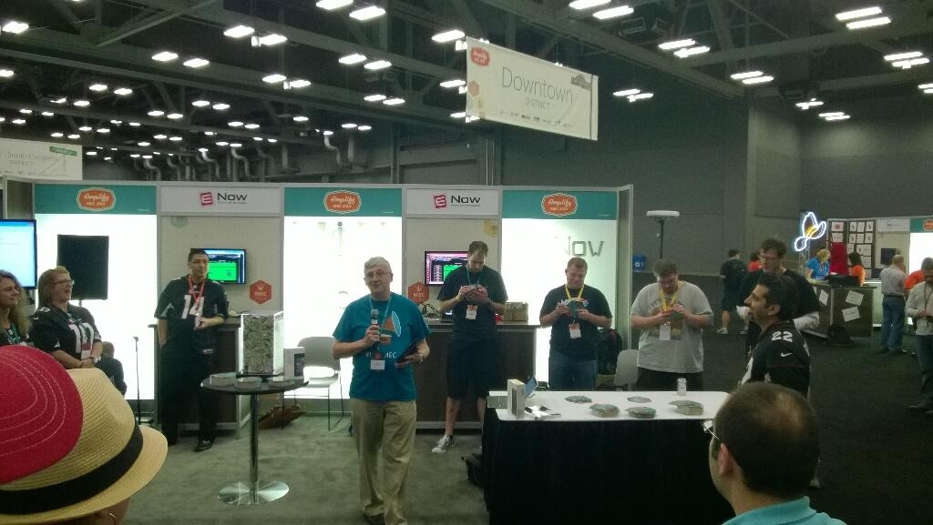 The final stages of the Enow quiz (credit: J. Peter Bruzzese)