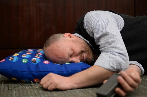 Warning: sleeping Perry can be dangerous