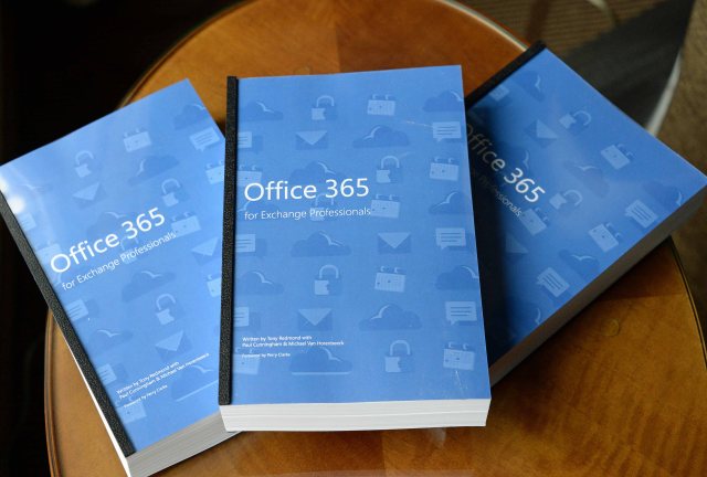 Unique printed copies of Office 365 for Exchange Professional courtesy of Microsoft