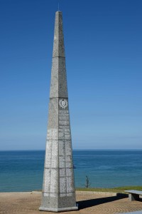 Memorial to the U.S. 1st Division at Omaha Beach
