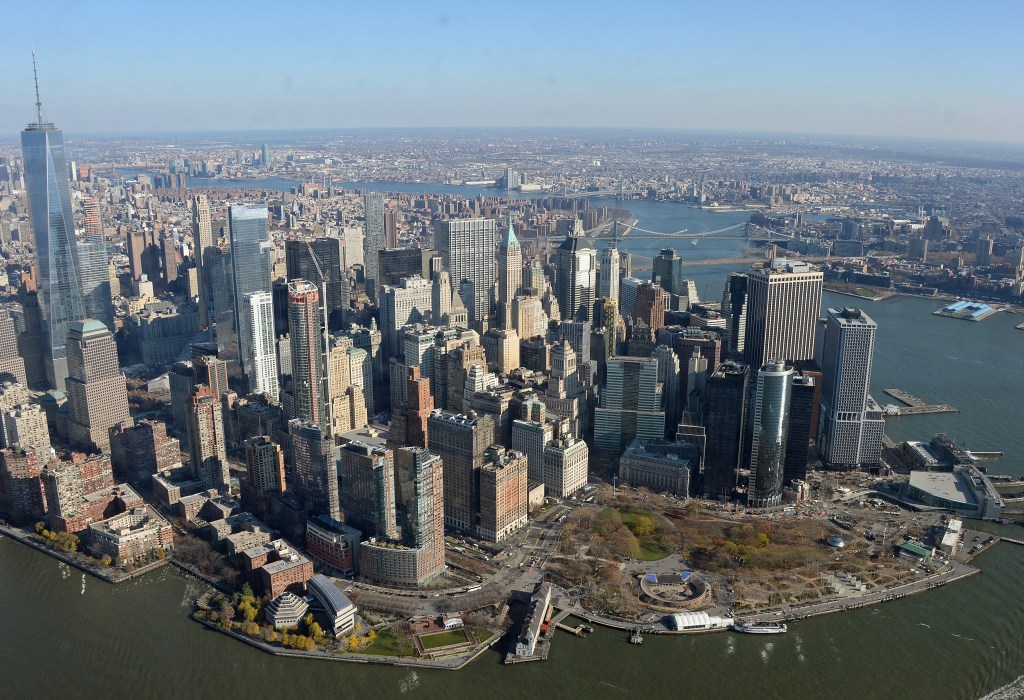 Battery Park and the Wall Street District