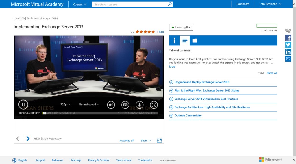The two Brians from the Exchange product group wax lyrical about deployment