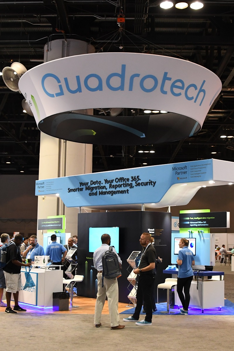Quadrotech booth Ignite 2017